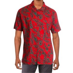 Levi’s Men’s Short Sleeve Tropical‎ Vacation Button Down Shirt  Sz L